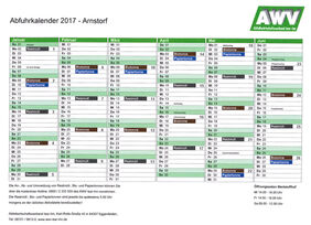 Abfuhrkalender 2017