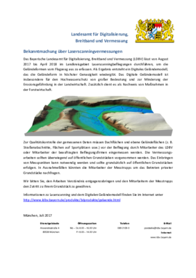 die Bekanntmachung im Original