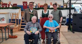 Ehrung der Ältesten Besucher