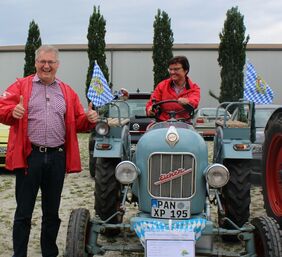 Malgersdorfs Bürgermeister mit Frau