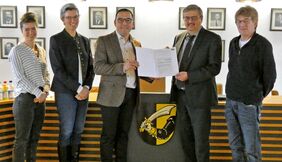 Übergabe der Einleitungsurkunde
