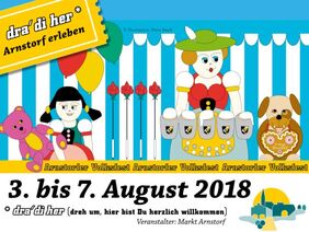 Plakat Volksfest 2018