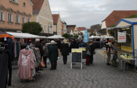 So allerhand Besucher zog es nach draußen