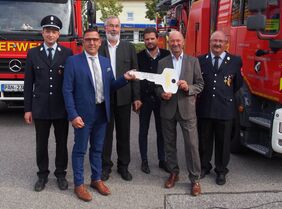 Schlüsselübergabe